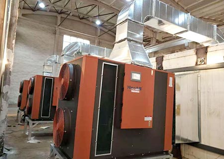 EC/AC axial fan for Drying industry